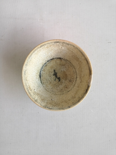 古玩陶瓷青花花卉紋茶碗拍賣,當前價格750元