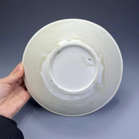 古玩陶瓷邢窯白瓷唇口碗拍賣，當(dāng)前價(jià)格3888元