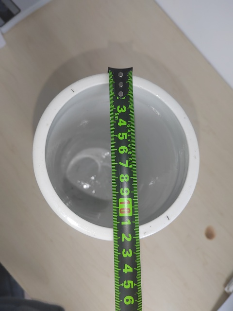 古玩陶瓷麒麟送子彩繪帽筒拍賣,當前價格700元