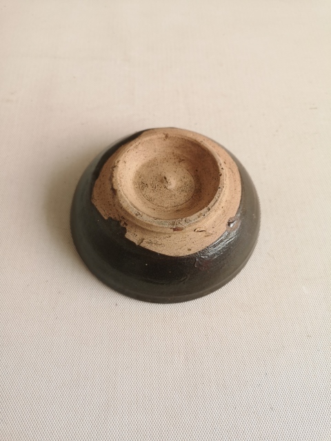 古玩陶瓷黑褐釉盞拍賣，當前價格550元
