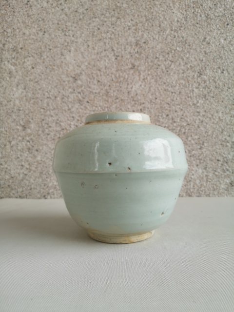 古玩陶瓷清早期影青蓋罐拍賣,當前價格680元