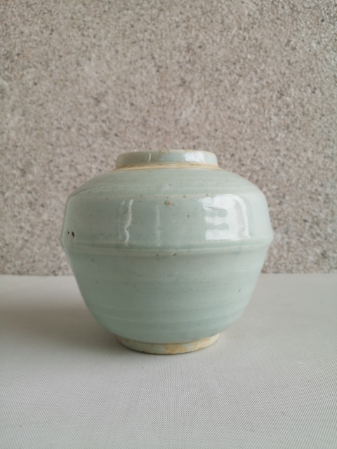 古玩陶瓷清早期影青蓋罐拍賣,當前價格680元