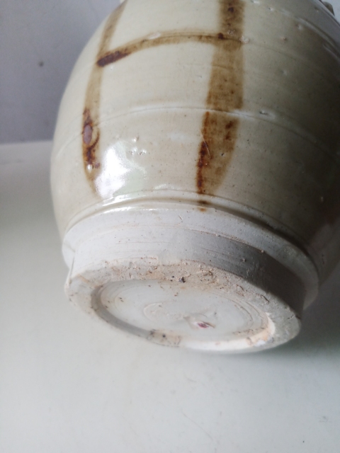 古玩陶瓷青白釉褐彩蓋罐拍賣，當前價格4900元