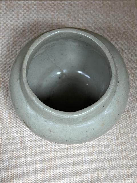 古玩陶瓷元代·青釉蓋罐拍賣,當前價格480元