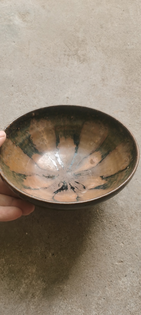 古玩陶瓷鐵銹花碗拍賣，當(dāng)前價格6800元