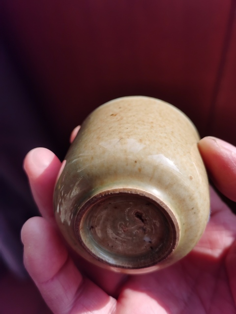 古玩陶瓷青釉茶杯拍賣,當前價格400元