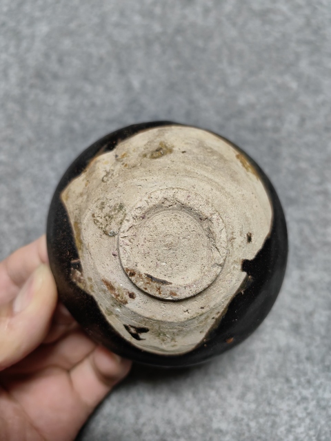 古玩陶瓷吉州窯黑釉茶盞拍賣，當前價格1600元