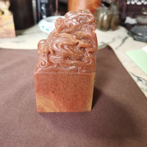 古玩雜項(xiàng)印度石印章拍賣,當(dāng)前價(jià)格310元