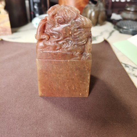 古玩雜項(xiàng)印度石印章拍賣,當(dāng)前價(jià)格310元