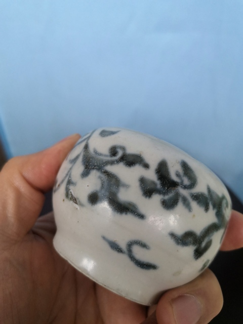 古玩陶瓷青花花卉紋罐拍賣，當前價格1680元