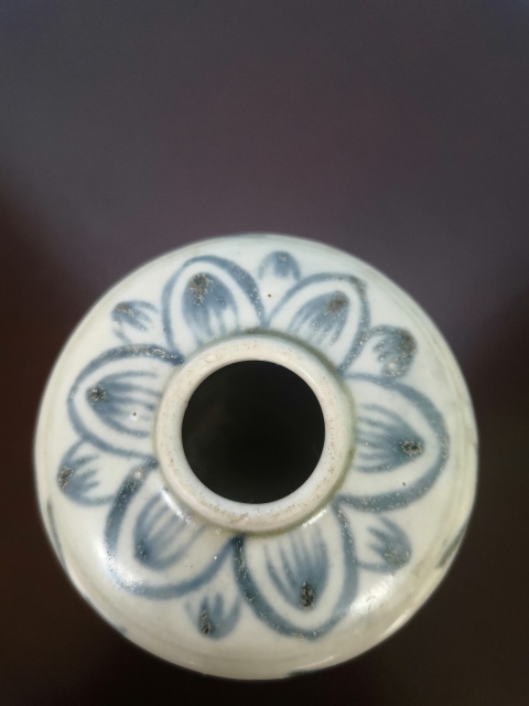 古玩陶瓷青花花卉紋罐拍賣，當前價格1680元