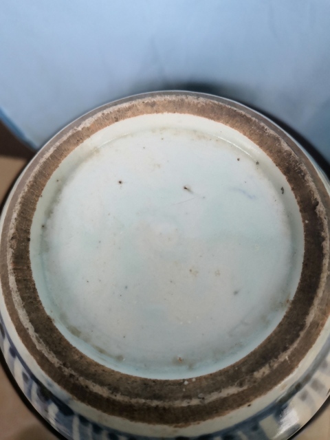 古玩陶瓷青花花卉紋罐拍賣，當前價格188元