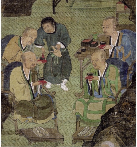 古玩陶瓷晚清民國·粉彩雕瓷十八羅漢紋鼻煙壺拍賣，當前價格15000元