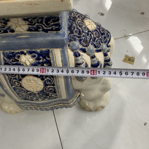 古玩陶瓷太平有象擺件拍賣，當前價格3999元