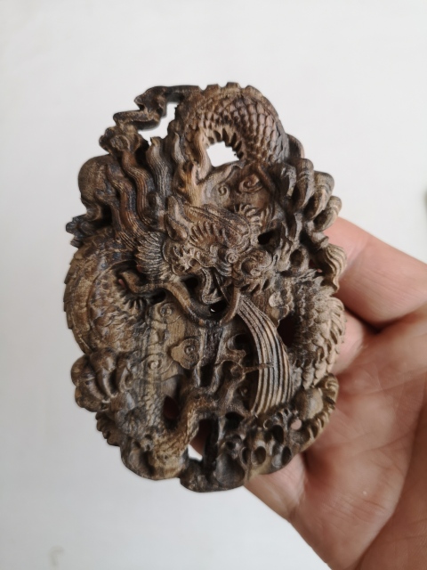 古玩雜項龍紋佩拍賣,當(dāng)前價格450元