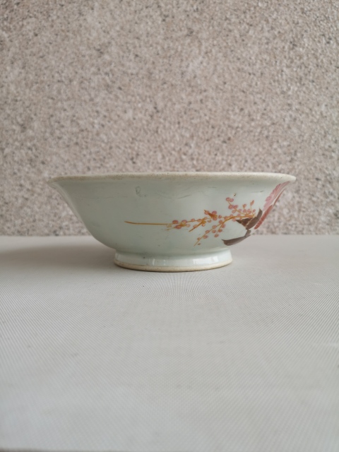 古玩陶瓷粉彩花卉紋葵口碗拍賣,當(dāng)前價格260元