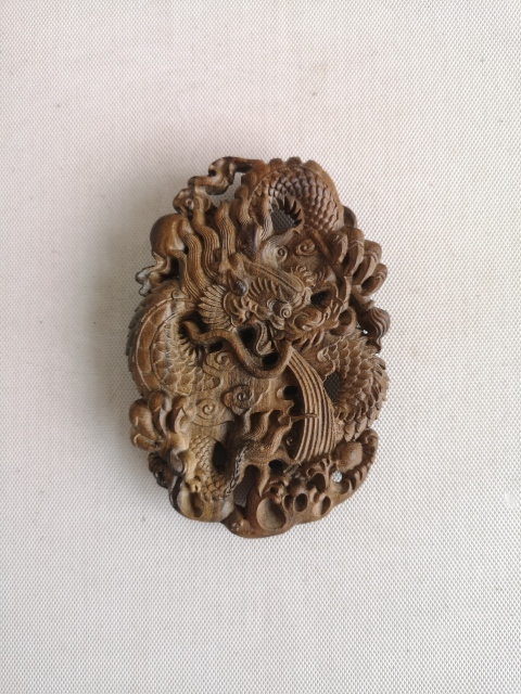 古玩雜項龍紋佩拍賣,當前價格450元
