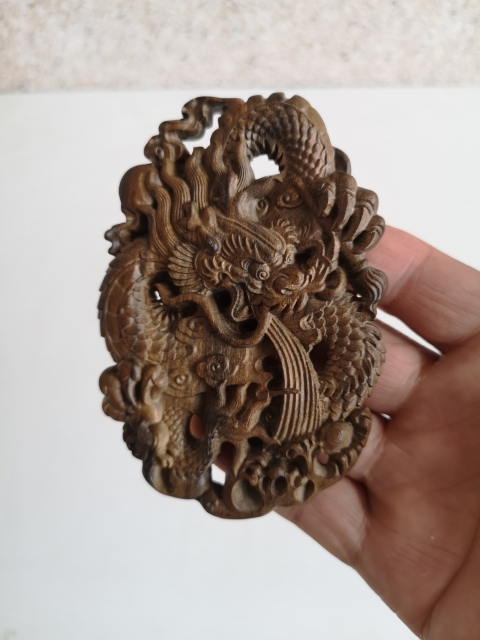 古玩雜項龍紋佩拍賣,當前價格450元