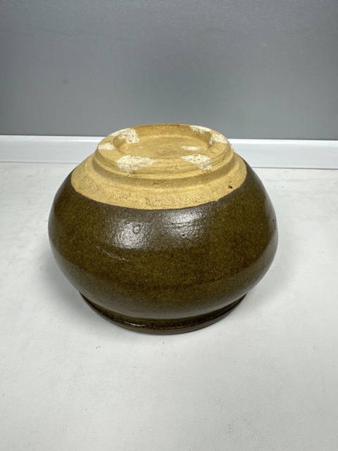 古玩陶瓷茶葉末釉茶入拍賣,當前價格950元