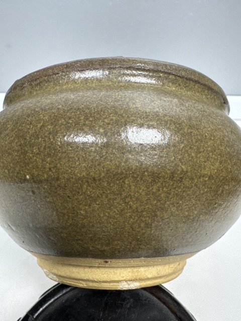 古玩陶瓷茶葉末釉茶入拍賣,當前價格950元