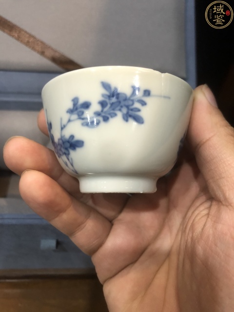古玩陶瓷(精品花神杯)清-康熙-十二花神-青花主人杯一對拍賣,當前價格1380元