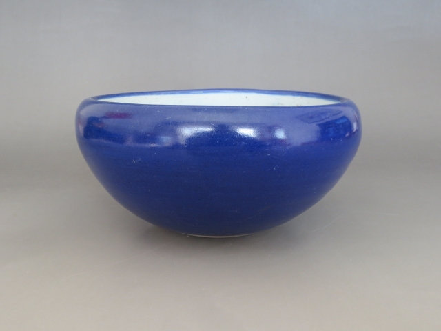 古玩陶瓷清中期霽藍釉香爐拍賣,當前價格1150元