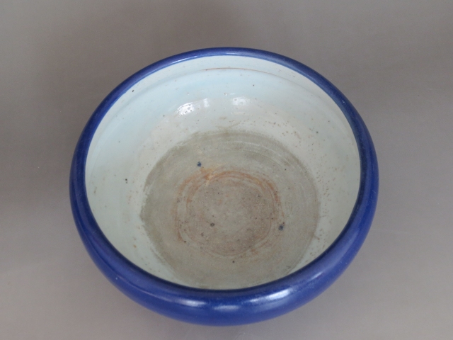 古玩陶瓷清中期霽藍釉香爐拍賣,當前價格1150元