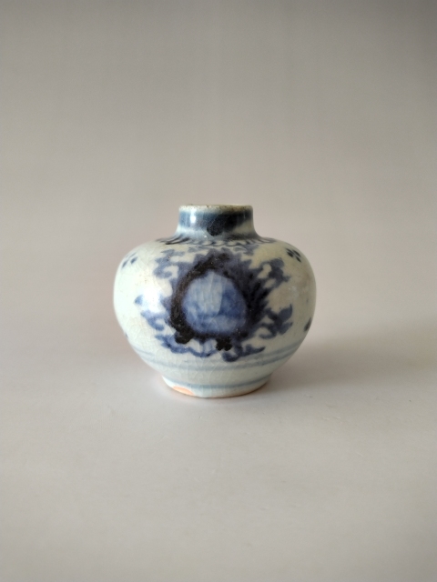 古玩陶瓷（稀世珍品）明?宣德 青花花卉紋小罐拍賣，當前價格15698元