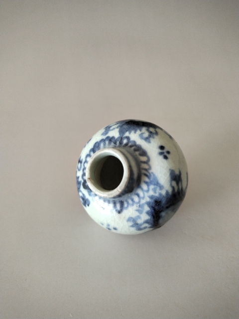 古玩陶瓷（稀世珍品）明?宣德 青花花卉紋小罐拍賣，當前價格15698元