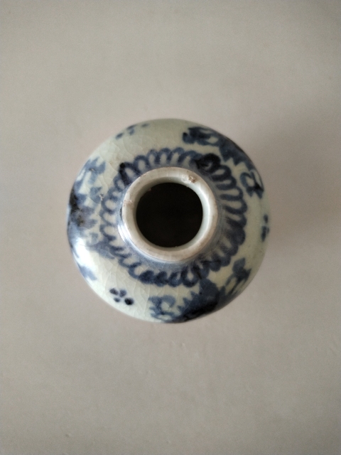 古玩陶瓷（稀世珍品）明?宣德 青花花卉紋小罐拍賣，當前價格15698元