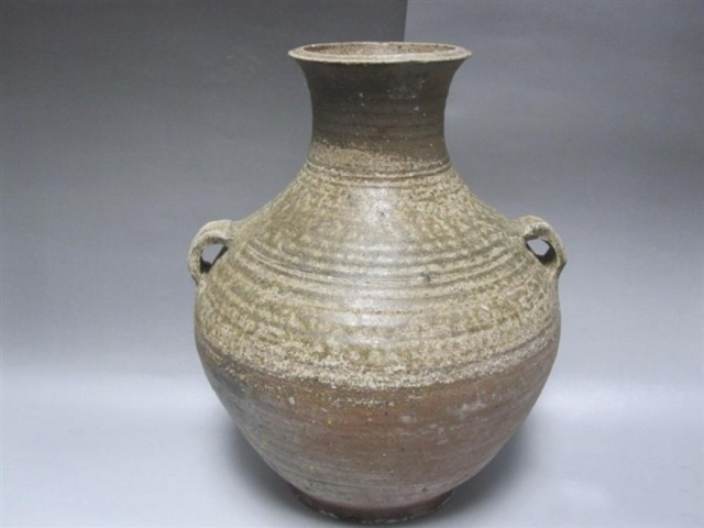 古玩陶瓷漢代青釉玄紋雙系壺【平臺(tái)已實(shí)物鑒定】拍賣(mài),當(dāng)前價(jià)格1588元