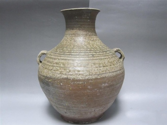古玩陶瓷漢代青釉玄紋雙系壺【平臺(tái)已實(shí)物鑒定】拍賣(mài),當(dāng)前價(jià)格1588元