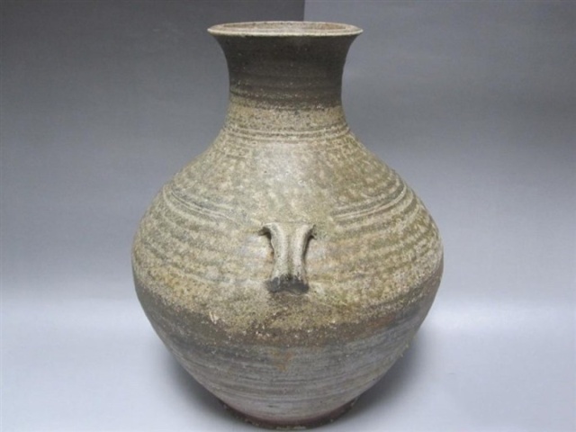 古玩陶瓷漢代青釉玄紋雙系壺【平臺(tái)已實(shí)物鑒定】拍賣(mài),當(dāng)前價(jià)格1588元