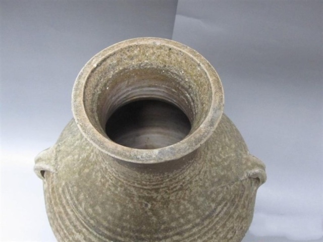 古玩陶瓷漢代青釉玄紋雙系壺【平臺(tái)已實(shí)物鑒定】拍賣(mài),當(dāng)前價(jià)格1588元