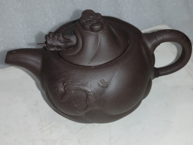 古玩陶瓷魚化龍執壺拍賣，當前價格488元