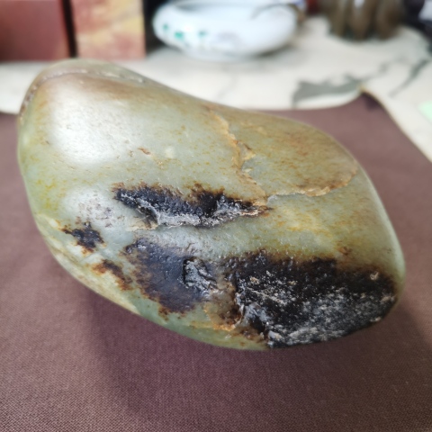 古玩玉器籽料原石拍賣,當前價格5080元