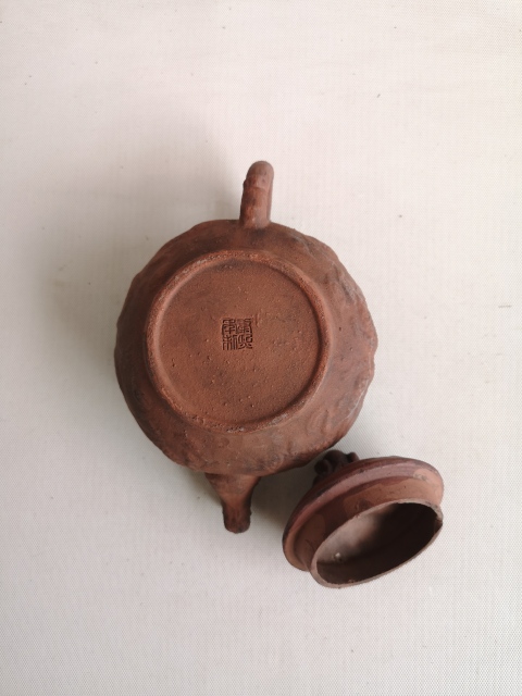 古玩陶瓷印趕珠龍紋紫砂壺拍賣,當前價格398元