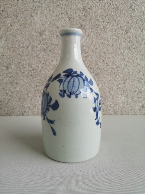 古玩陶瓷青花癩瓜圖酒瓶拍賣,當前價格550元