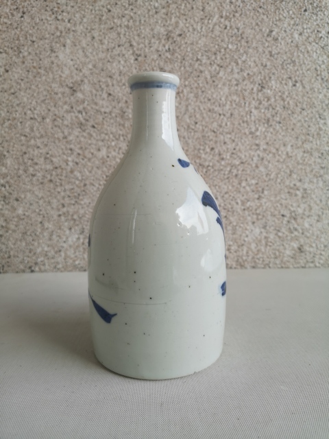 古玩陶瓷青花癩瓜圖酒瓶拍賣,當前價格550元