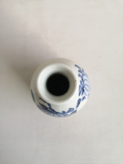 古玩陶瓷青花癩瓜圖酒瓶拍賣,當前價格550元