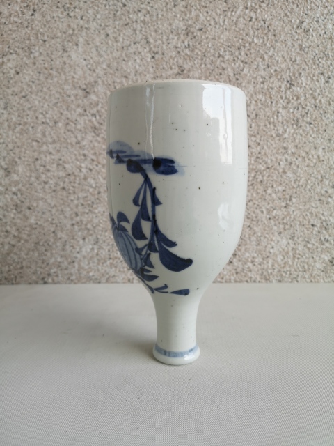 古玩陶瓷青花癩瓜圖酒瓶拍賣,當前價格550元
