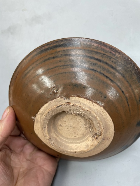 古玩陶瓷紅耀州窯盤拍賣,當前價格9966元