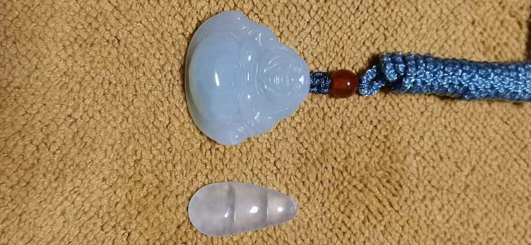 古玩玉器三件翡翠拍賣,當前價格900元