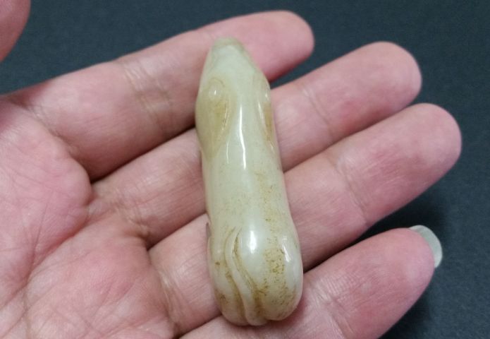 古玩玉器和田玉豬把件拍賣，當前價格480元
