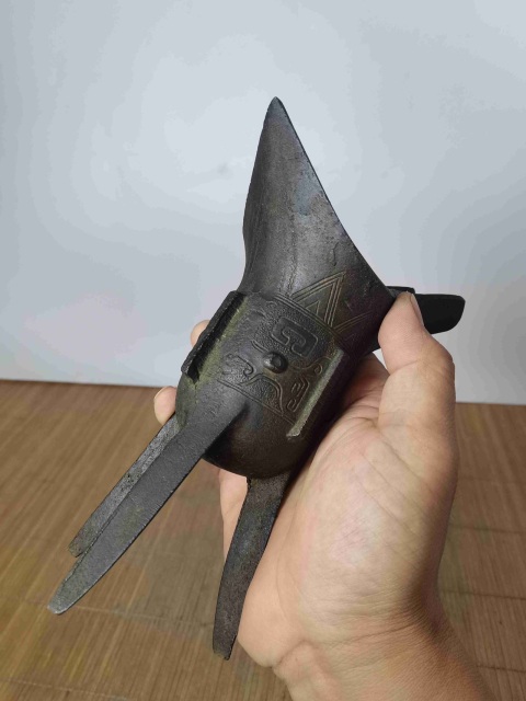 古玩銅器爵杯拍賣,當前價格9300元