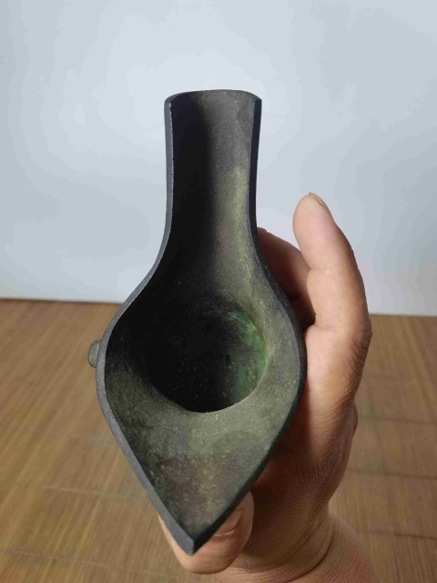 古玩銅器爵杯拍賣,當前價格9300元