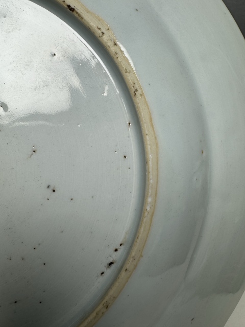 古玩陶瓷雍正·花卉紋粉彩盤拍賣，當前價格2500元