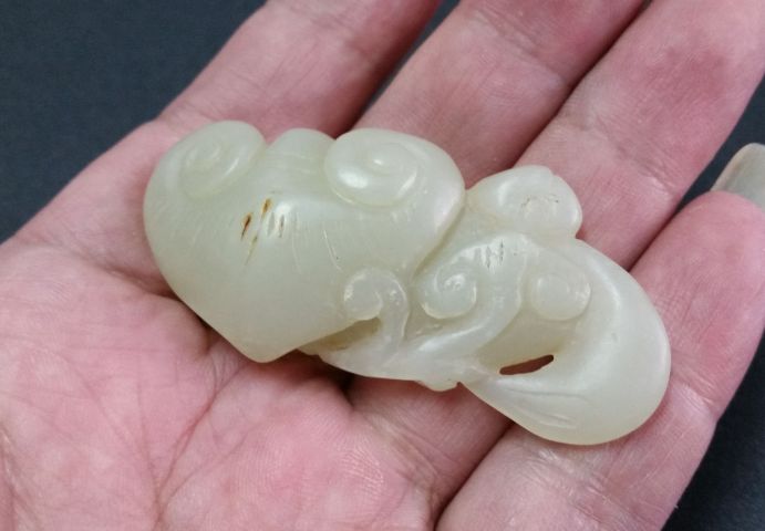 古玩玉器和田玉雕“人生如意”佩拍賣,當前價格480元