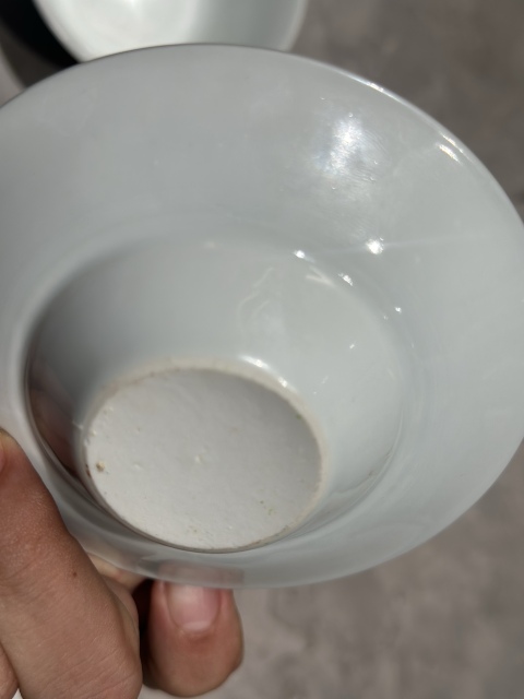 古玩陶瓷松石綠釉蓋碗拍賣，當前價格1300元