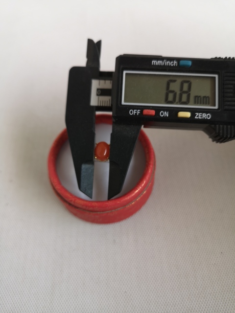 古玩玉器南紅瑪瑙鑲嵌戒指拍賣,當前價格298元